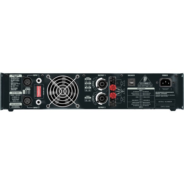 Main product image for Behringer EP2000 Europower Power Amplifier 2 x 750W 248-746